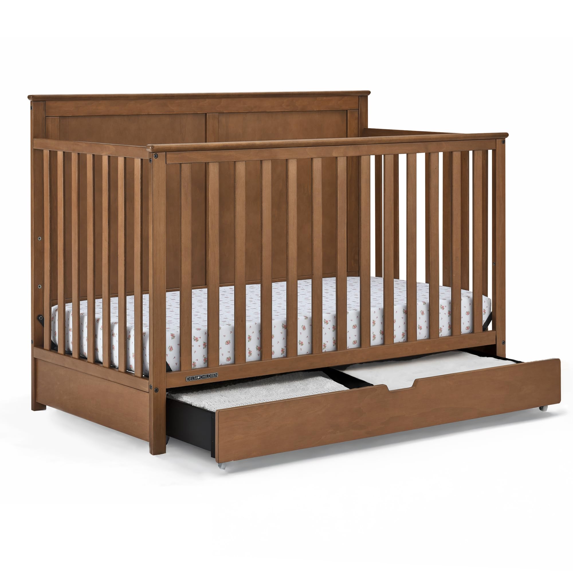 Delta Children Simmons Kids Logan 6-in-1 Convertible Crib