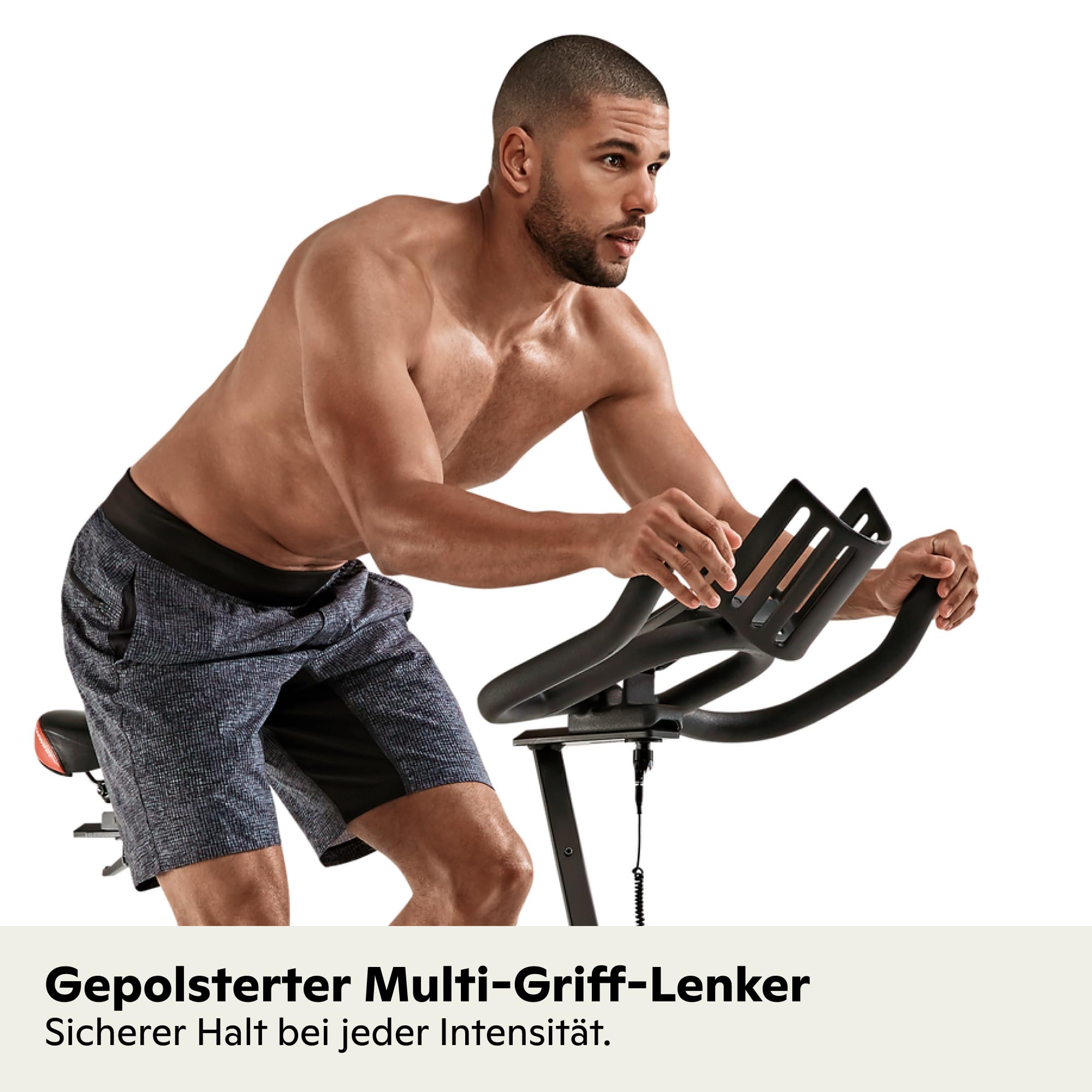 Schwinn Fitness 700IC Indoor Cycling Bike – 18 kg Schwungrad, leiser Riemenantrieb, verstellbarer Sitz und Lenker, SPD Pedale, Tablet Halter – Studioqualität für zuhause