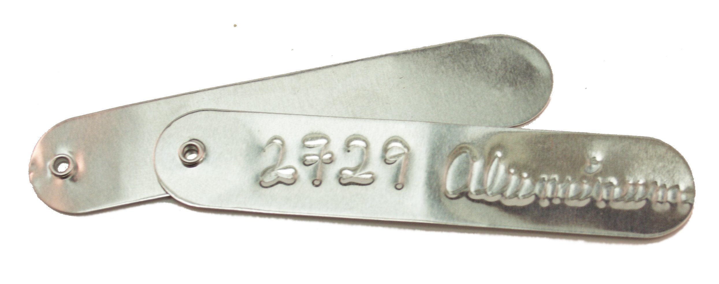 Pack of 100 Flexible Aluminum Write-On Tags with Copper Wires - Ideal for Labeling Plants, Inventory, and More