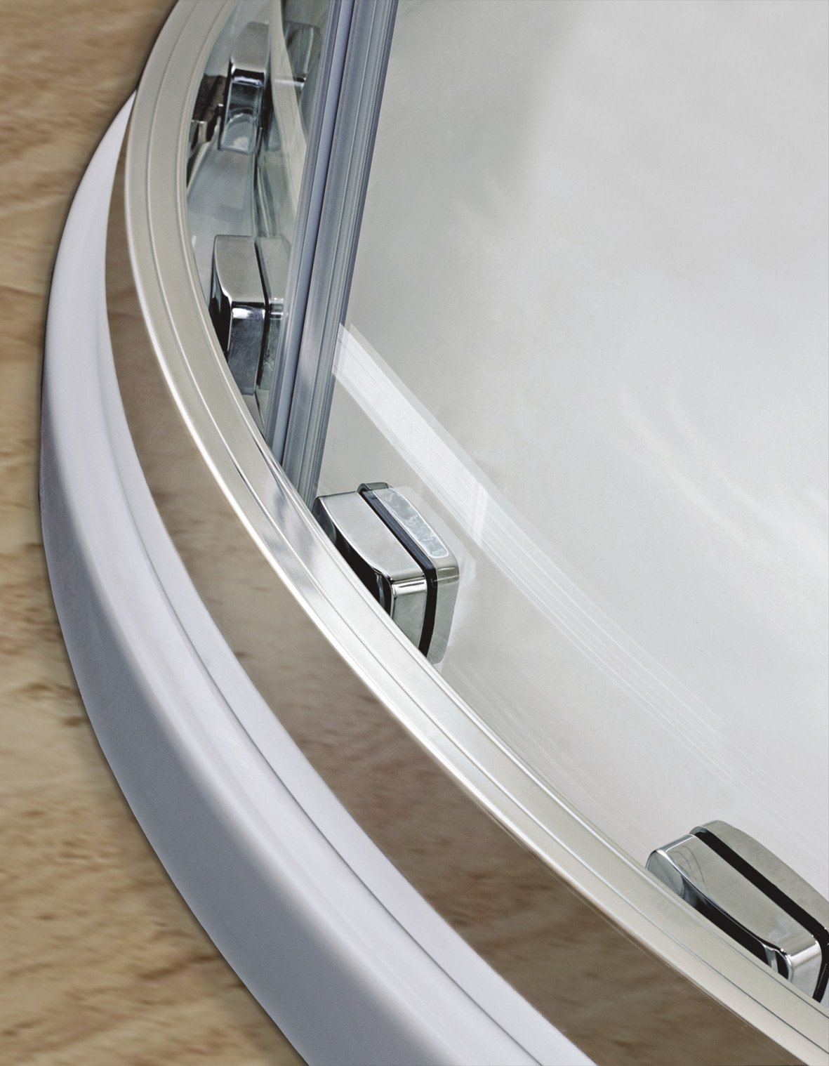 90X90X195cm Porte coulissante Paroi de douche accès d'angle cabine de douche verre anticalcaire