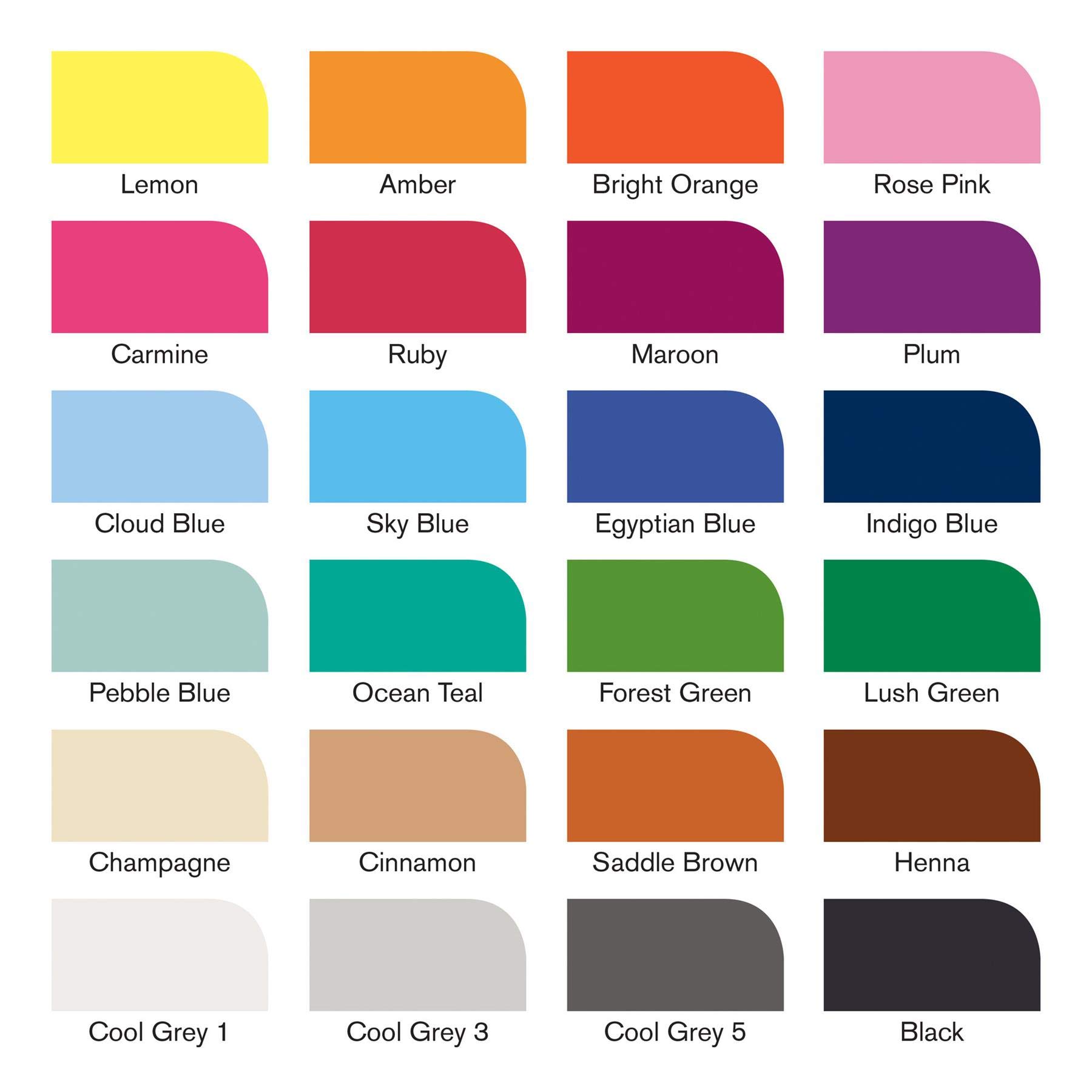 Winsor & Newton Brushmarker - Astuccio 24 Brushmarker "Student Designer"