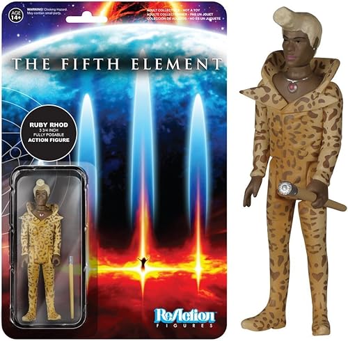 Funko Reacción El quinto elemento - Figura de acción Ruby Rhod