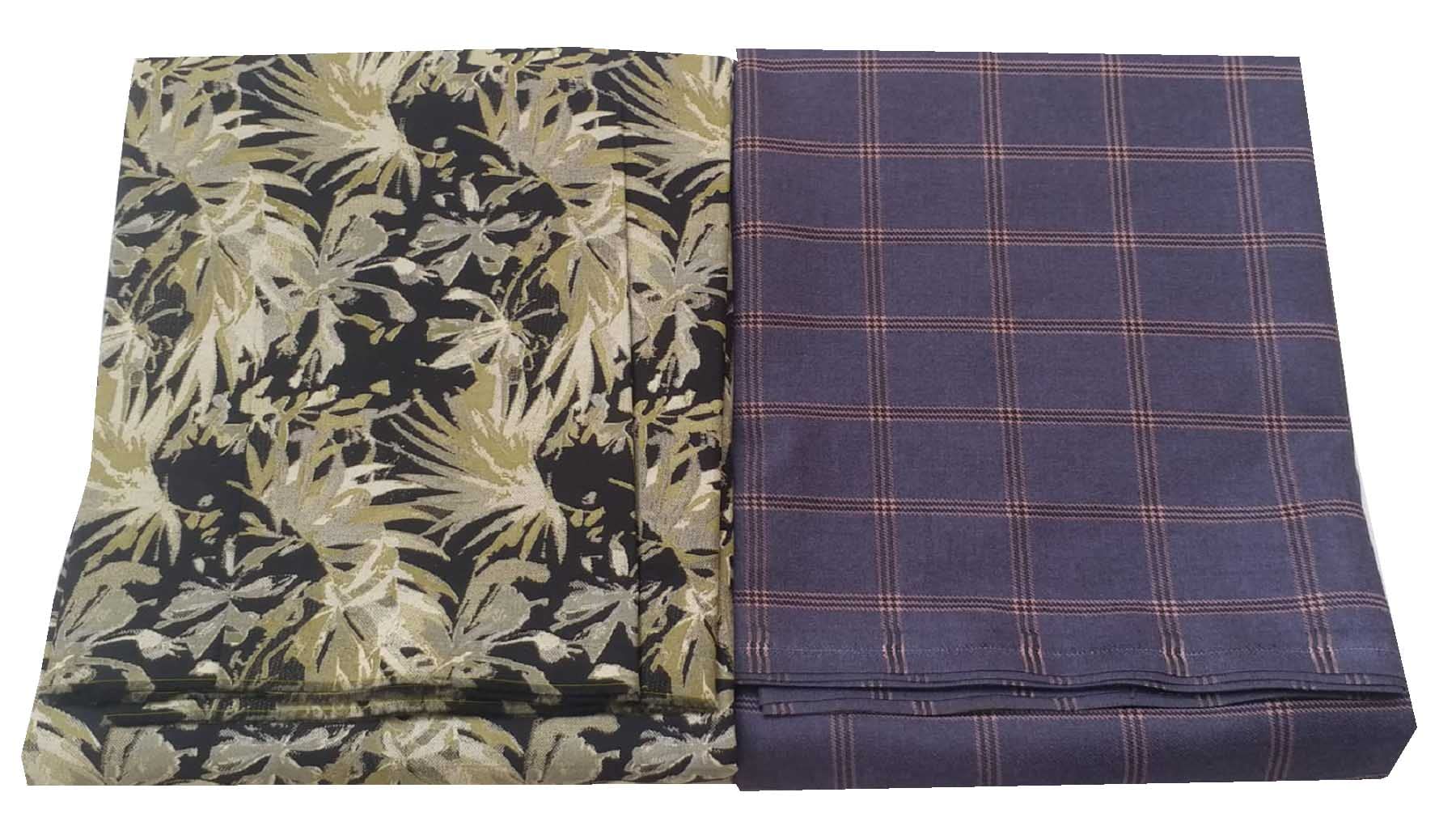 pri & su cottlinns Pri & Su CottLinn Combo fo Giza Cotton Floral Shirt 600028 & Trouser 900118-picture-2