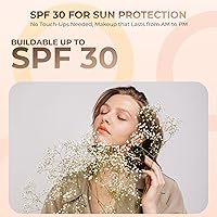 Vista 7 de Kit básico con juego de 6 brochas y juego de bases de maquillaje mineral, piel mate.