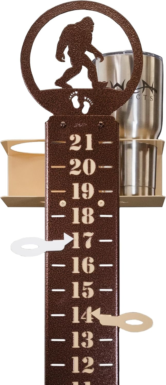 SWEN Products Bigfoot Steel Metal Lawn Scoreboard