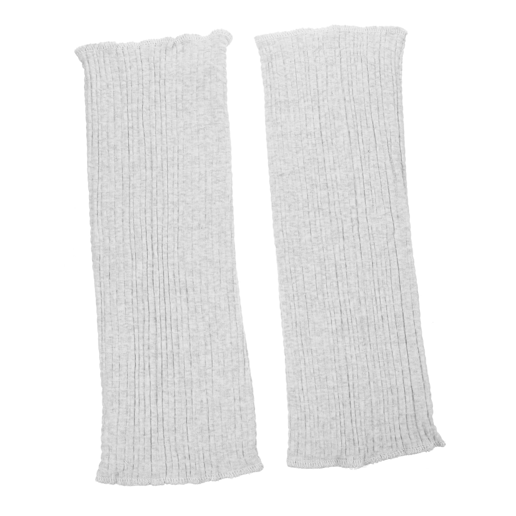 Abaodam 1pair Knee Pads to Keep Warm Thick Knee Pads Accessories Simple Protectors Warm Covers Protectors Polyester Grey