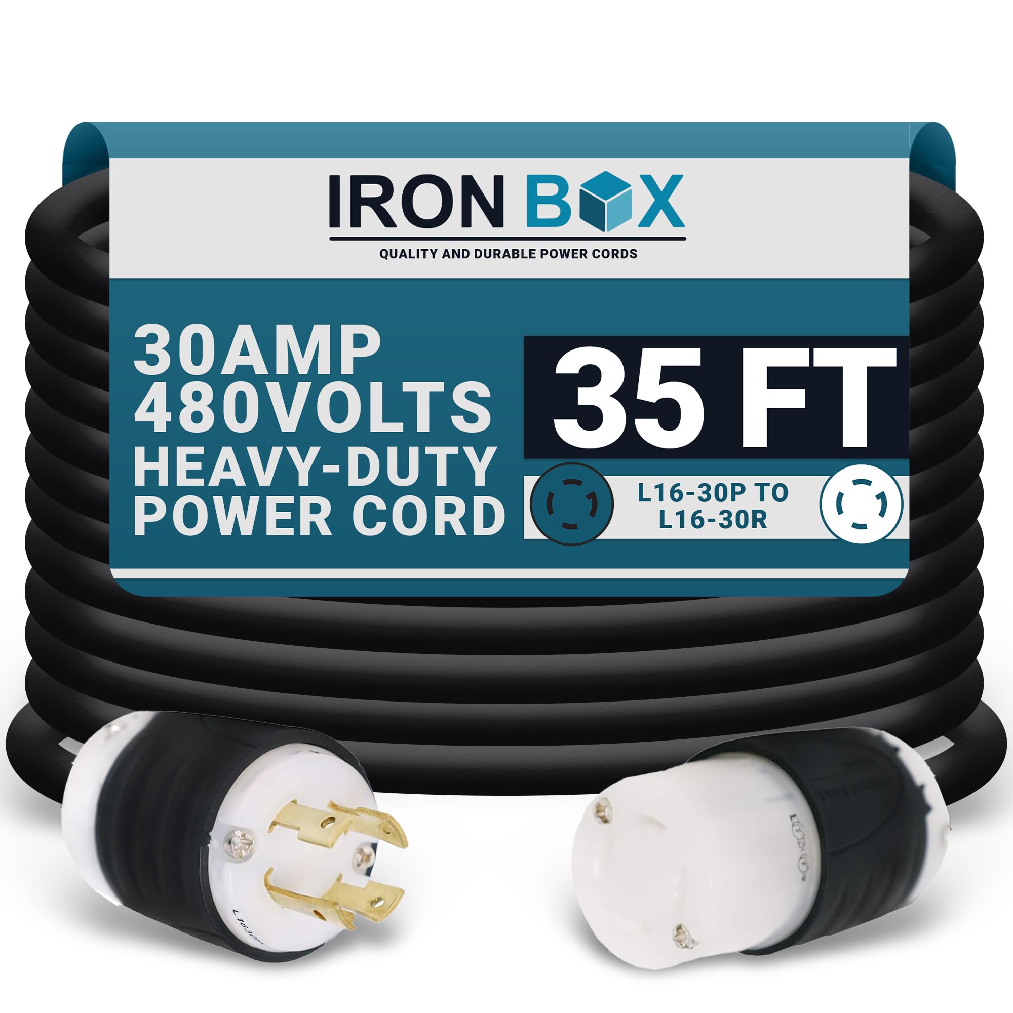 Amazon.com: IronBox Electric NEMA L16-30 Plug & Connector Twist