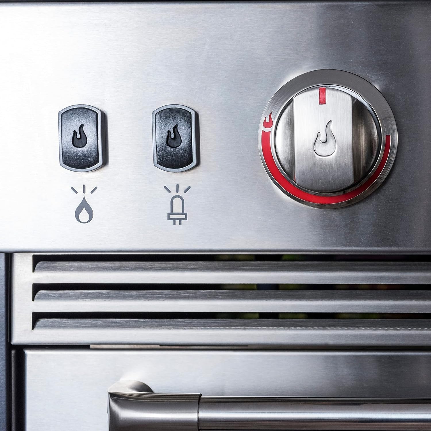 Char-Broil Medallion Series Modular Outdoor Kitchen Dual Fuel Convective 2-Burner Propane Gas Stainless Steel Stove Top - 463246218