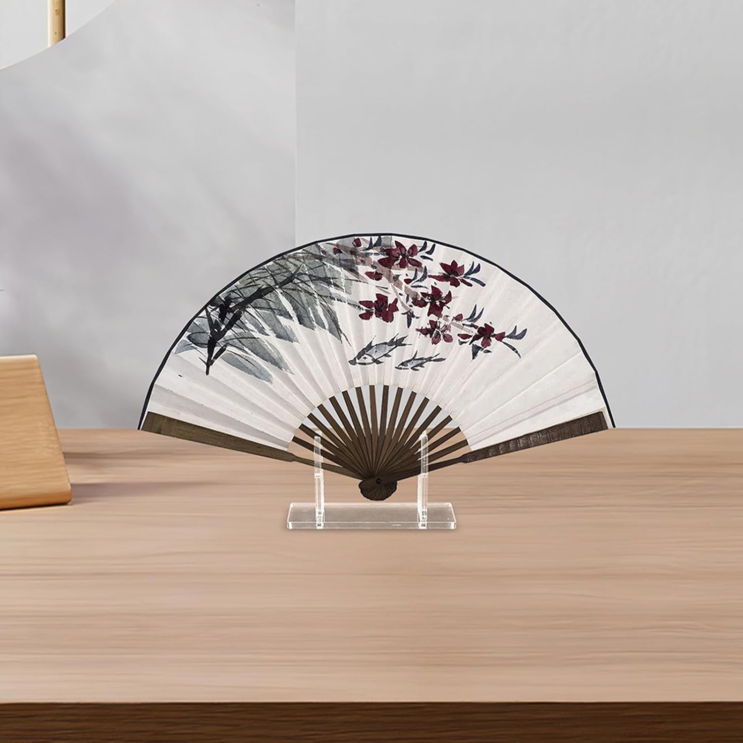 4pcs Acrylic Fan Display Stand for Handheld Folding Fans