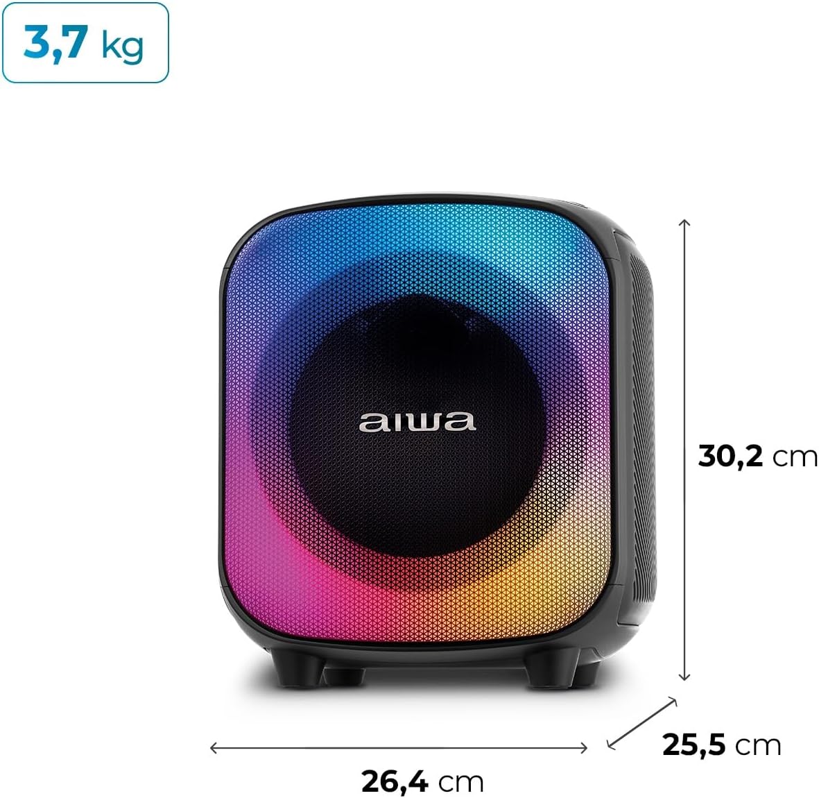 Review da Caixa de Som PartyBox AIWA PB-07: Potência e Estilo RGB 12 71nEeBbvnlL. AC SL1500