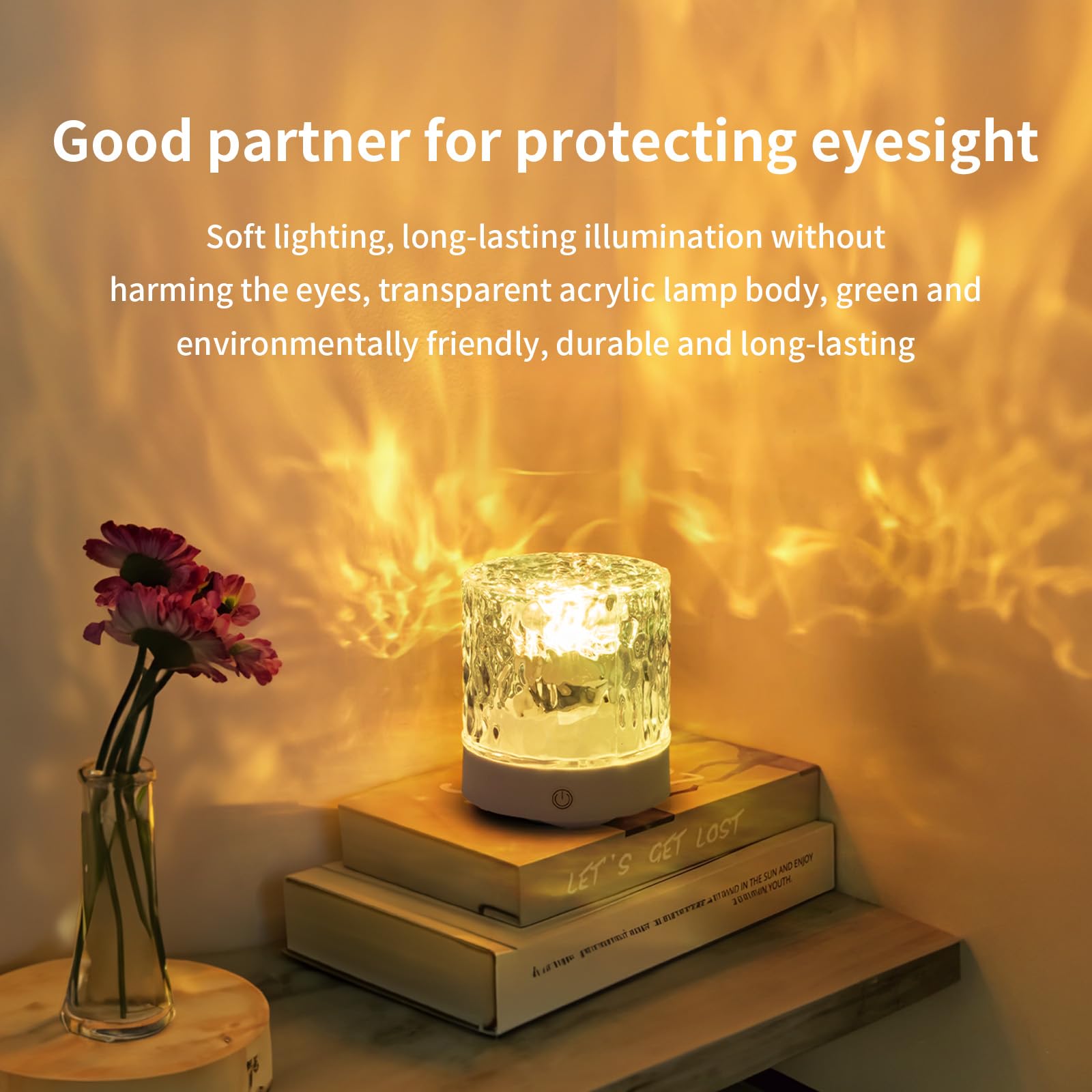 XC-Kluyr LED Glass Night Light Color Changing Dome Design Decorative Mood Lamp — view 3