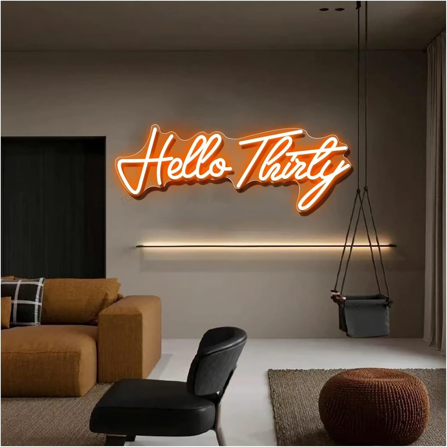 Neon Spersonalizowana personalizacja Duży akrylowy neon LED Sypialnia Dekoracja ścienna Wedding Bar Party Outdoor(65X23CM)