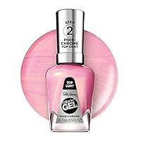 Vista 18 de Sally Hansen Miracle Gel - Esmalte de uñas con efecto especial de capa superior Calidad de salón, fórmula tipo gel, sistema de dos pasos, no 110