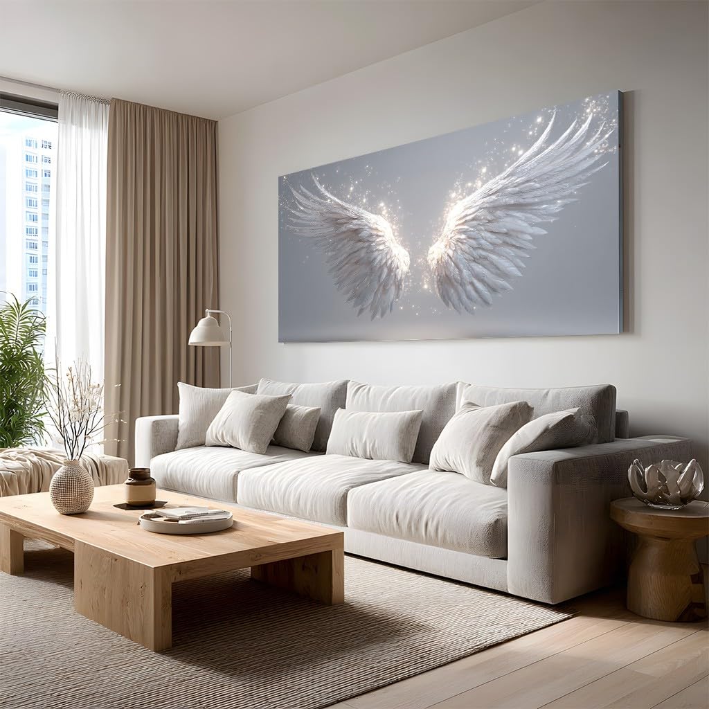 Generisch Wanddeko Leinwand Bilder Groß 80x160 cm,