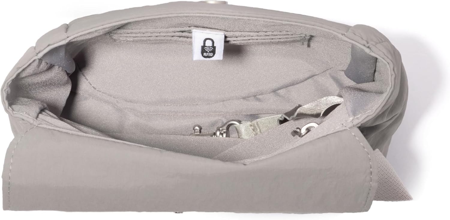 Baggallini Swift Flap Mini Crossbody - 6.3"x7" Lightweight Small Travel Purse with Crossbody Strap and RFID - Image 10