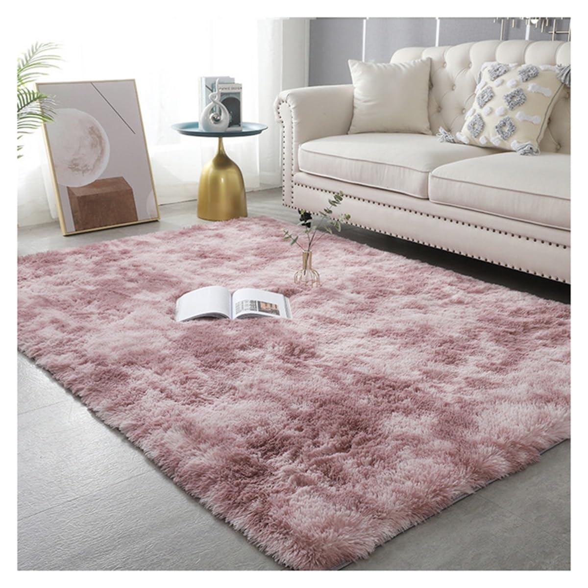 Moquette longhair ultra doux pour réchauffer les sols froids du salon