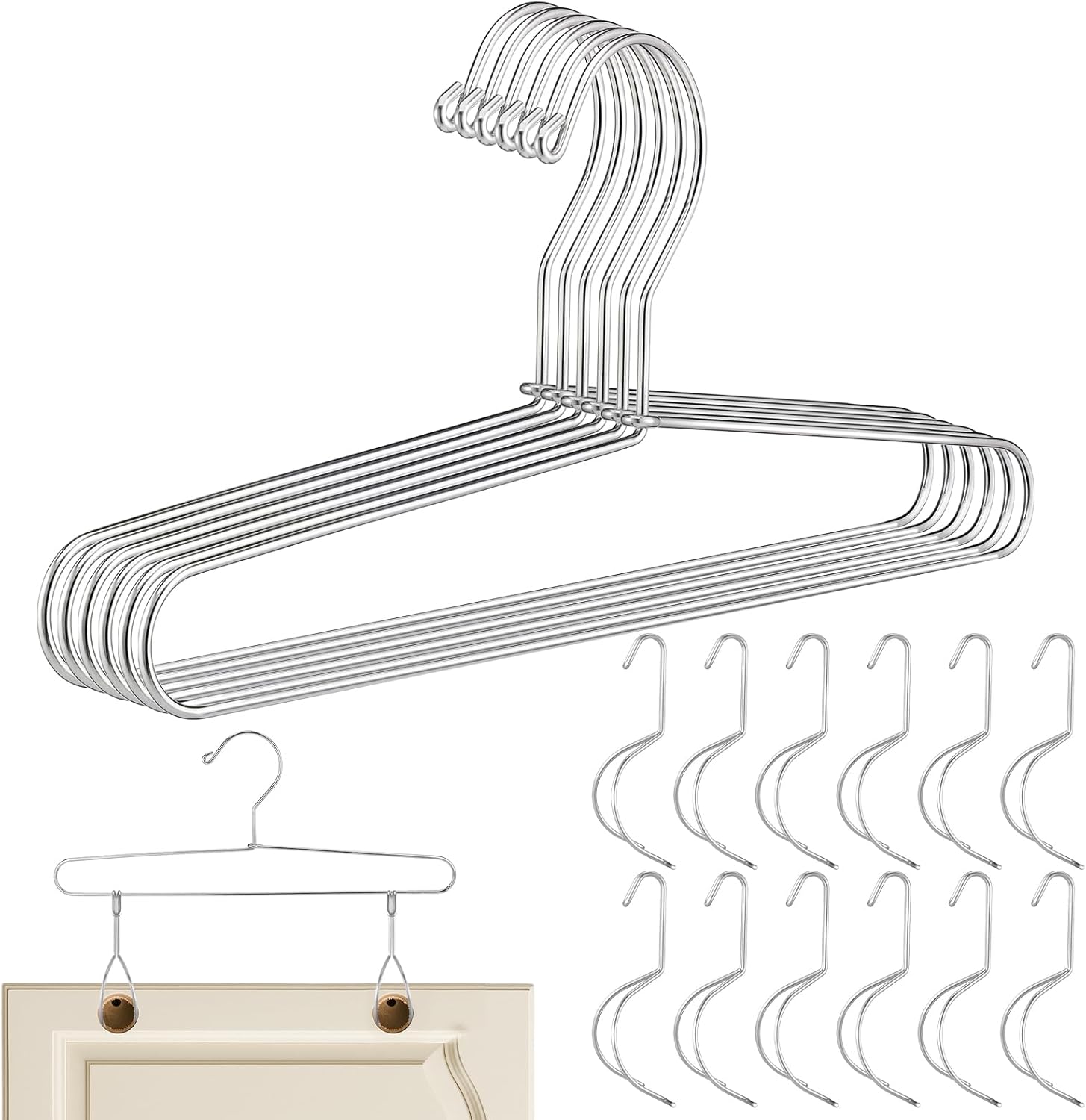 Beeveer 18 Pack Cabinet Door Painting Hanger Metal Painting Hanging Hooks Door Brackets No Drill Spray Drying Rack for Cabinet Spraying Panels Painter Tools DIY