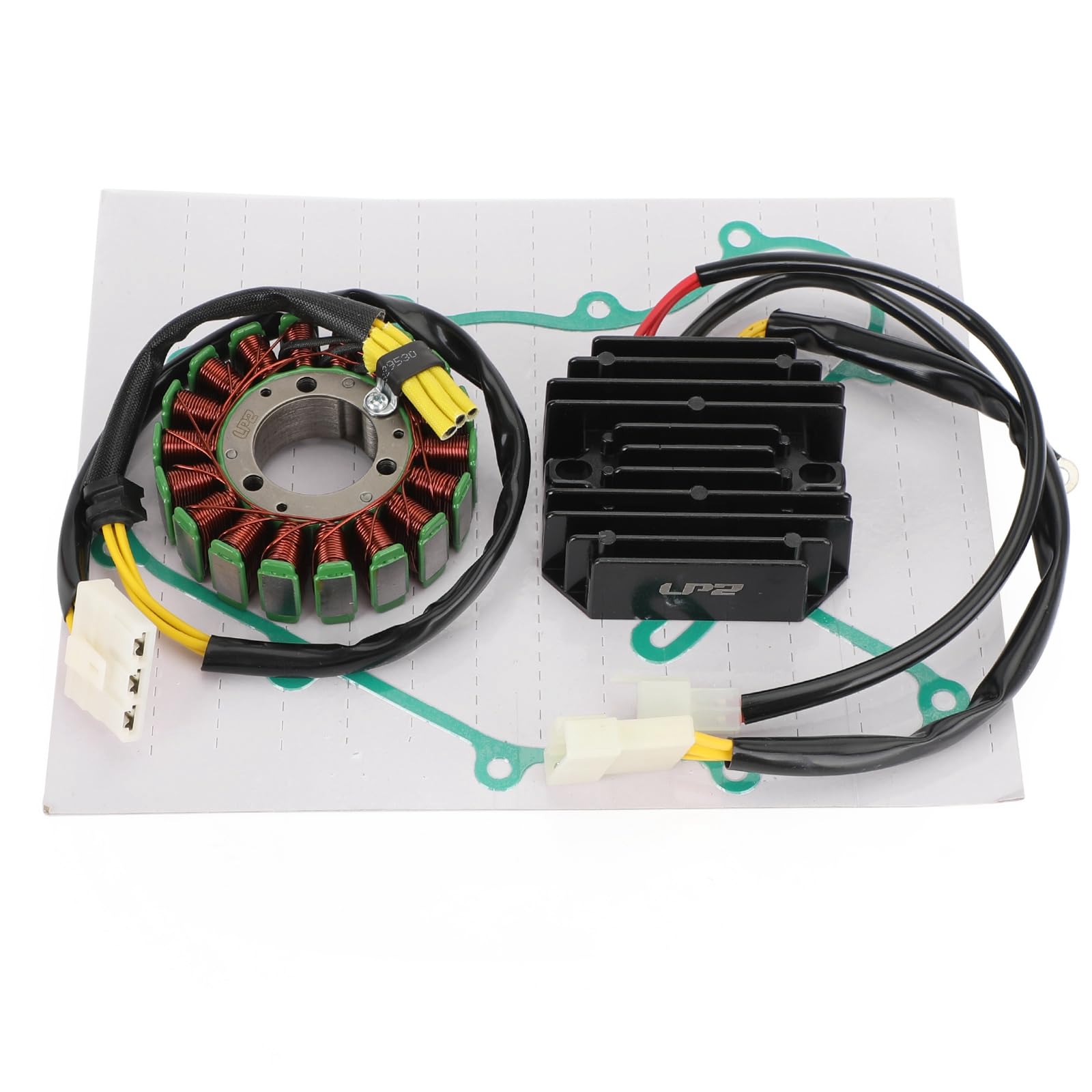 Topteng Statorspule Gleichrichter Generator Regler passend für Duke 125 2011-2021, passend für Duke 200 2012-2021