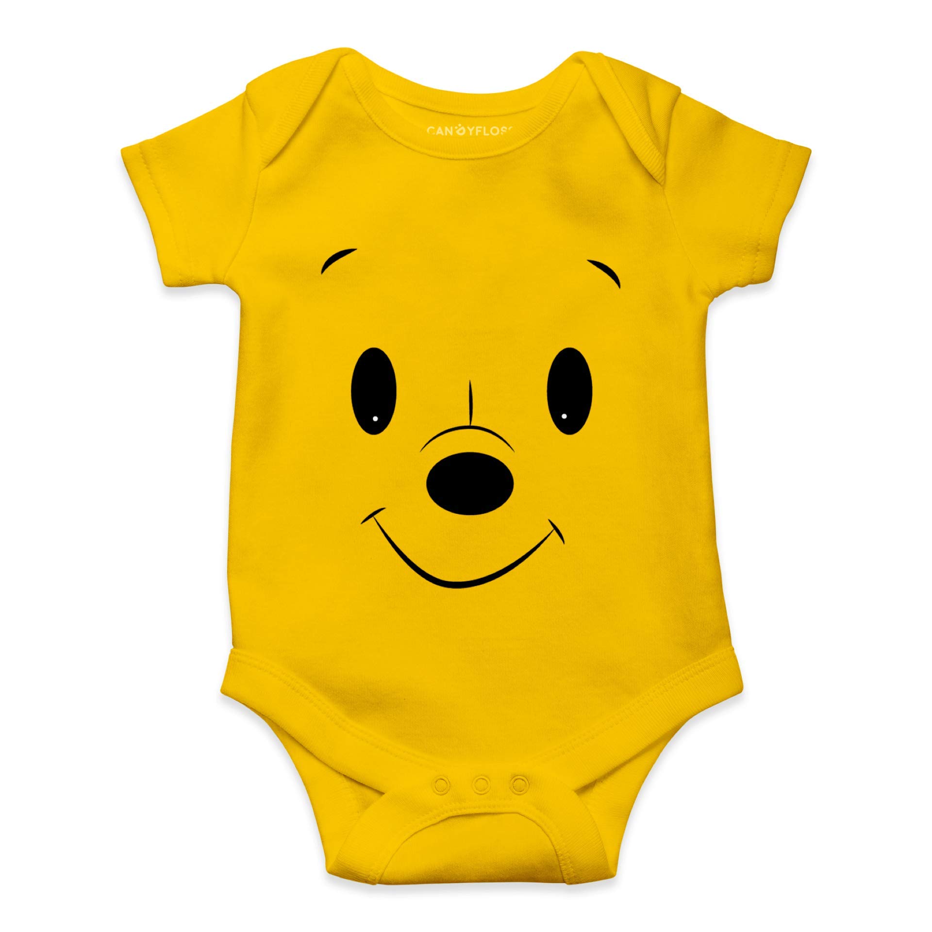 CandyFloss100% Cotton Romper/Onesie/Bodysuit for Baby Boys and Girls - Cute Little Bear