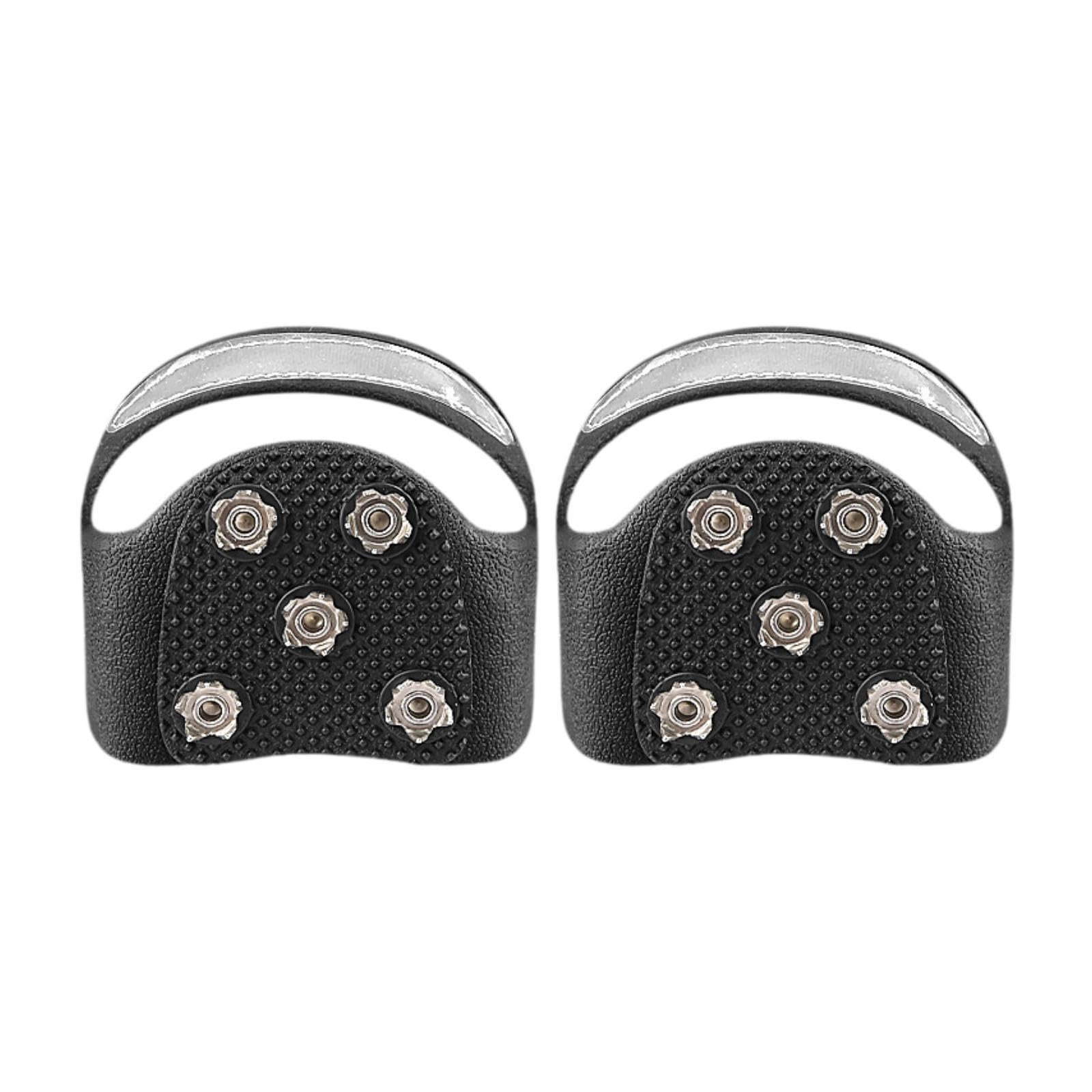 RNXRZANK Crampons for Ice Climbing with Steel And Snow Spikes for Winter Hiking, L 5