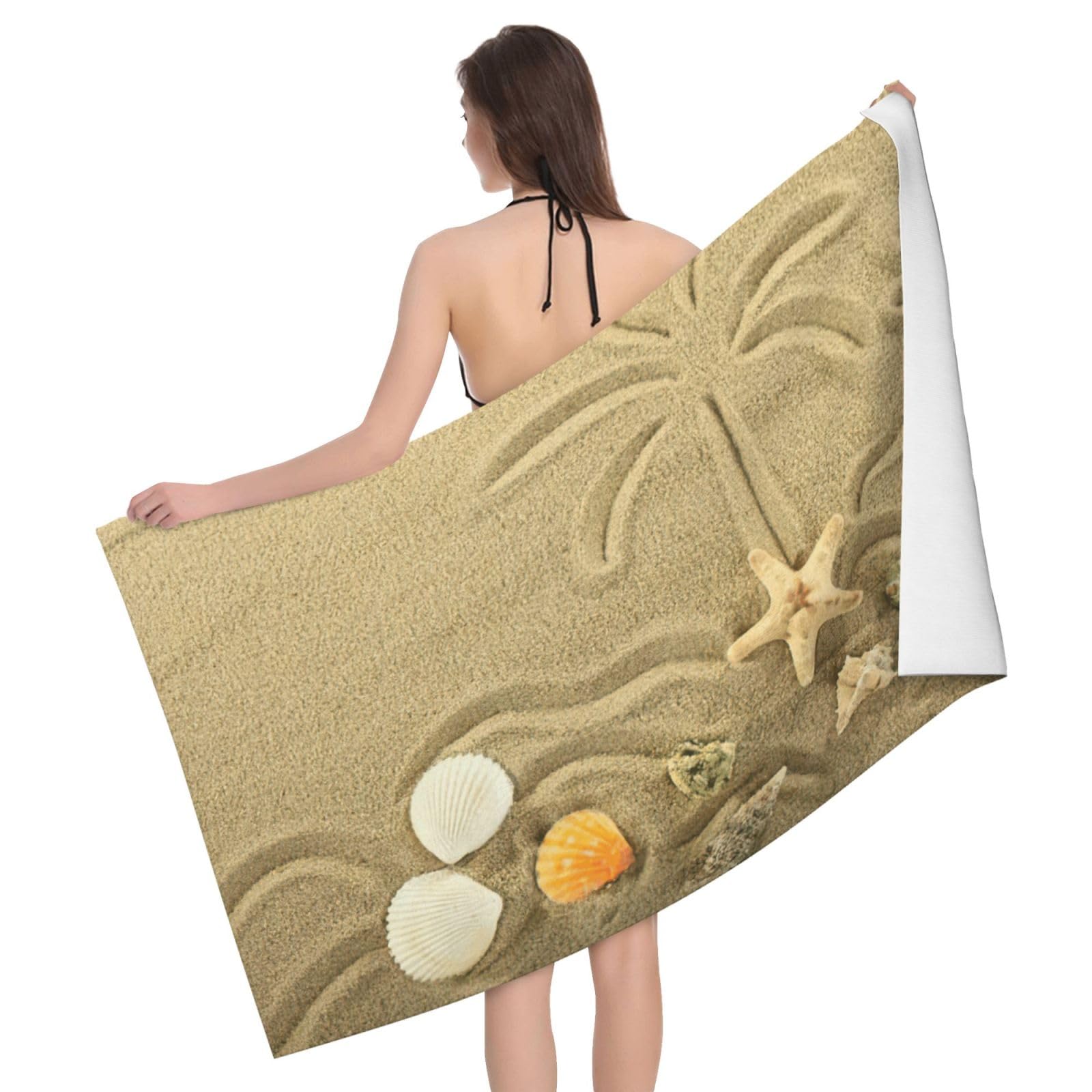 Serviette de bain microfibre compacte anti odeur humidité pour la douche