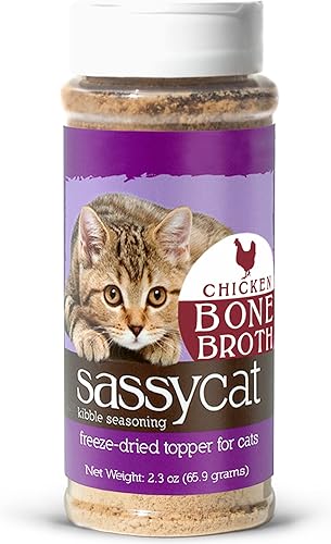 Miniatura 3 de Herbsmith Sassy Cat Kibble Seasoning  Conejo y pato liofilizado  Decoración de comida para gatos para los quisquillosos  Conejo y pato
