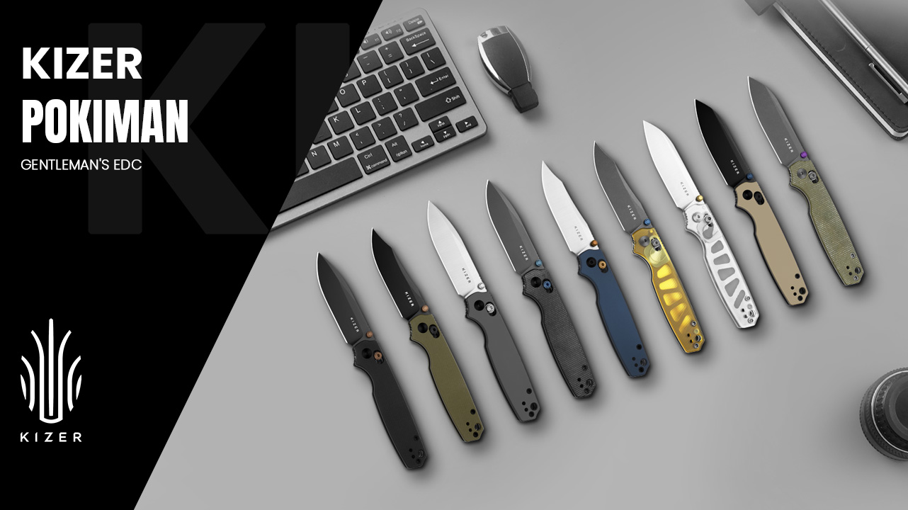 Amazon.com: Kizer Pokiman CC Pocket Knife, 3.16