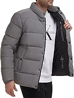 Vista 1 de Calvin Klein Chaqueta acolchada, para hombre, abrigo de invierno, resistente al agua
