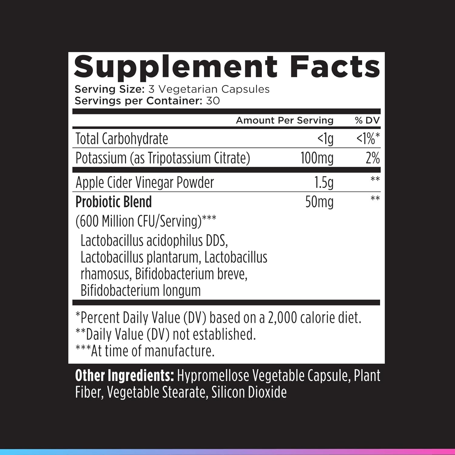 Livingood Daily Apple Cider Vinegar Capsules with The Mother (1500mg) - ACV Pills with Probiotics & Potassium for Women & Men - Supports Gut Health, Digestion, Appetite & Weight - Vegan, 90 Capsules