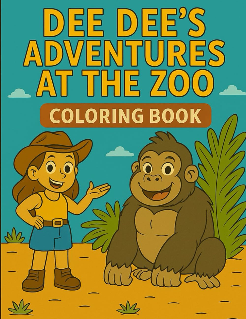 Dee Dee's Adventures at the Zoo: Coloring Book (Dee Dee's Adventure Series)