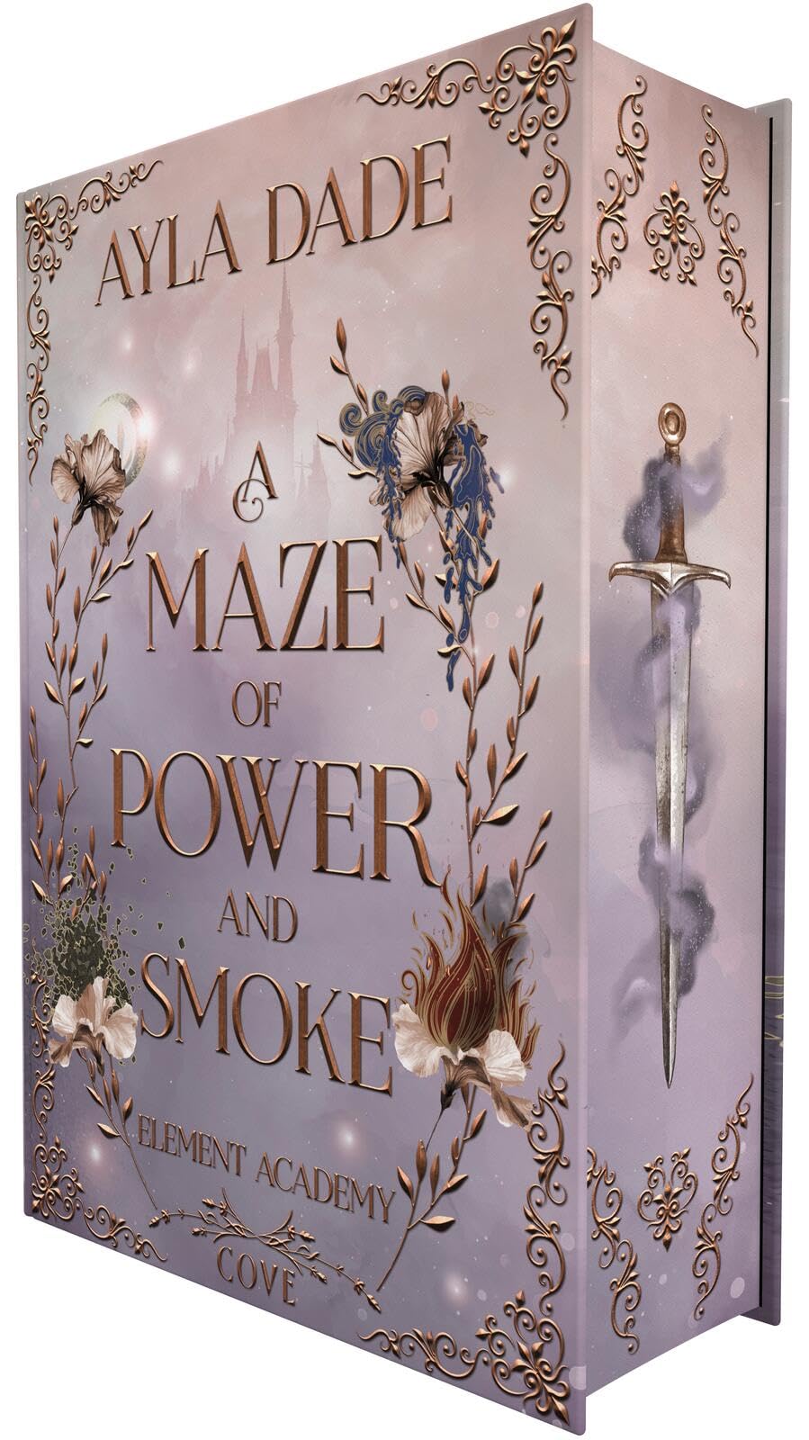 A Maze of Power and Smoke (Element Academy 2): Epische Enemies to Lovers Fantasy Romance mit Academy-Vibes und Arenakämpfen
