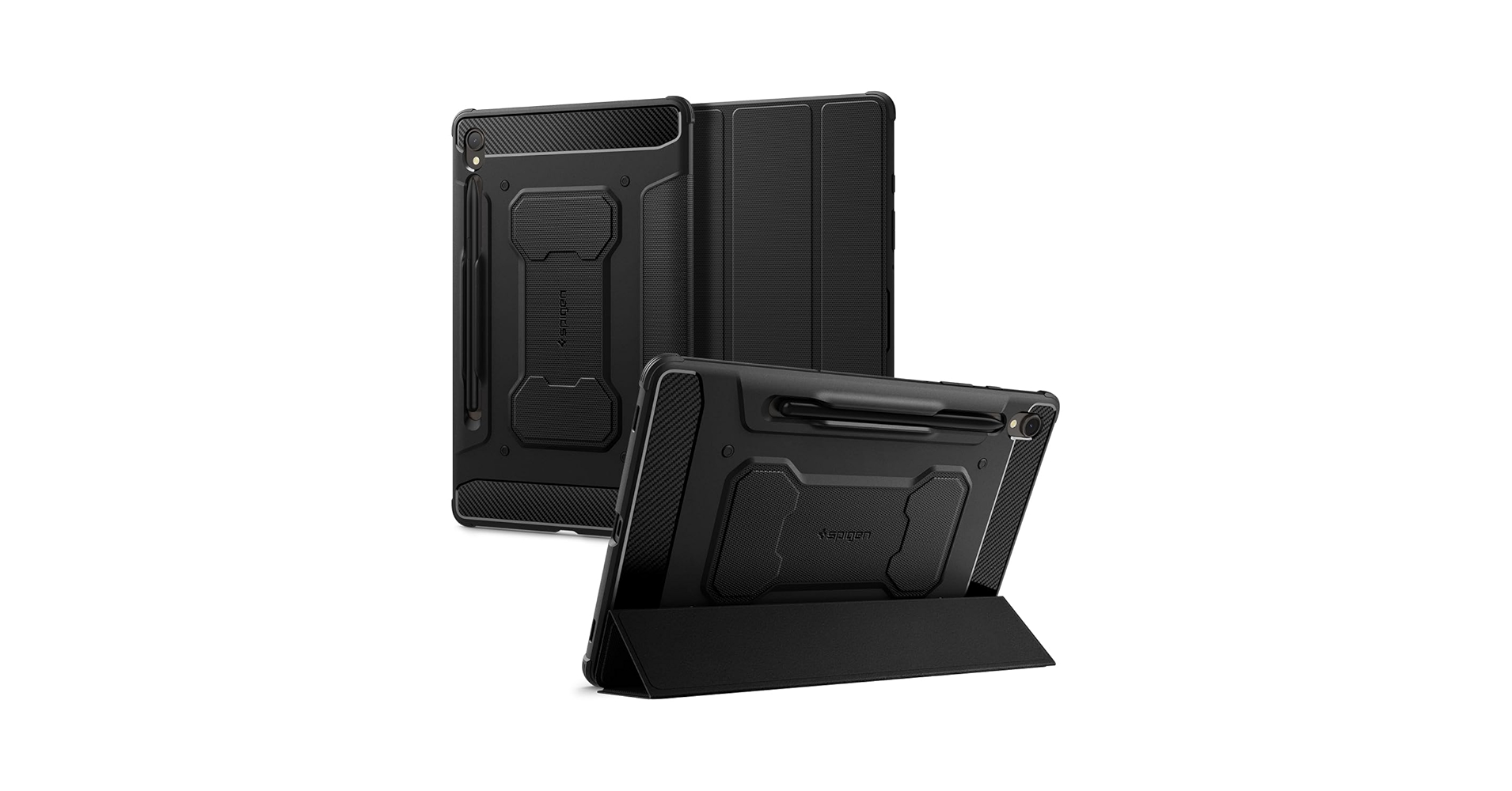 シャッファ Samsung Galaxy TabS9 spigenケース付 Amazon.com