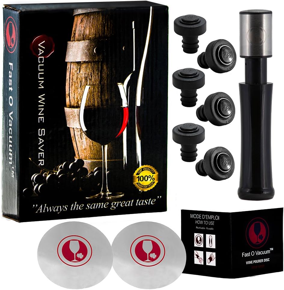 Wine Preserver Vacuum Pump Wine Sealer Air Remover