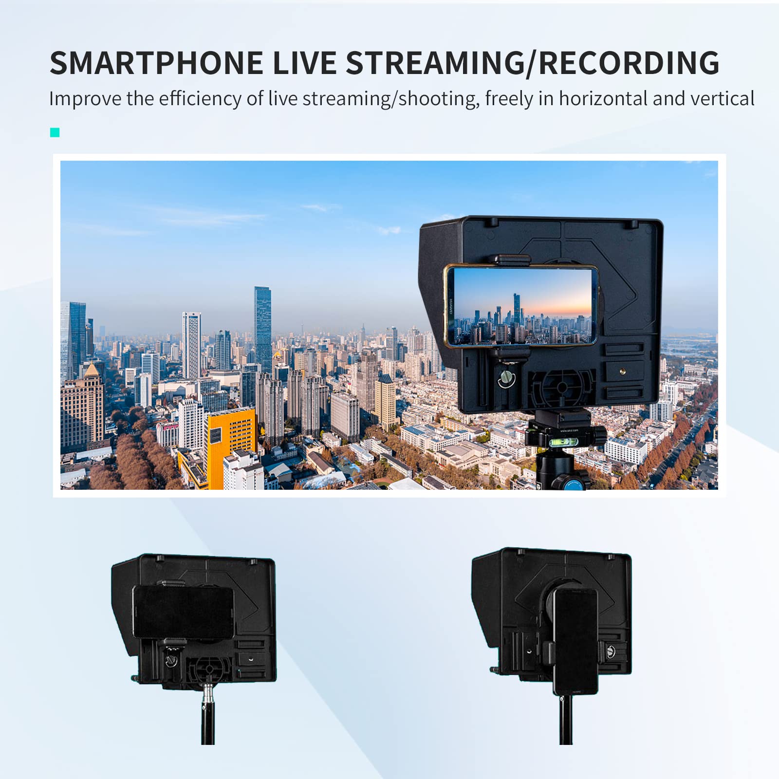Amazon.com : FEELWORLD TP10 Portable 10-inch Folding Teleprompter