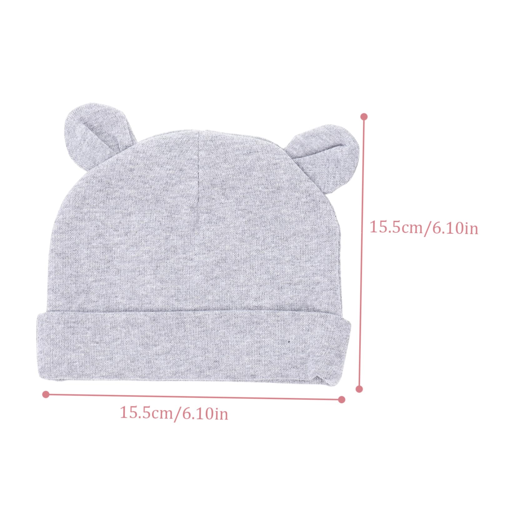 VANZACK Newborn Baby Hat Set Cotton Hat Socks and Gloves Kit Anti-scratch Comfortable Breathable for Baby Shower