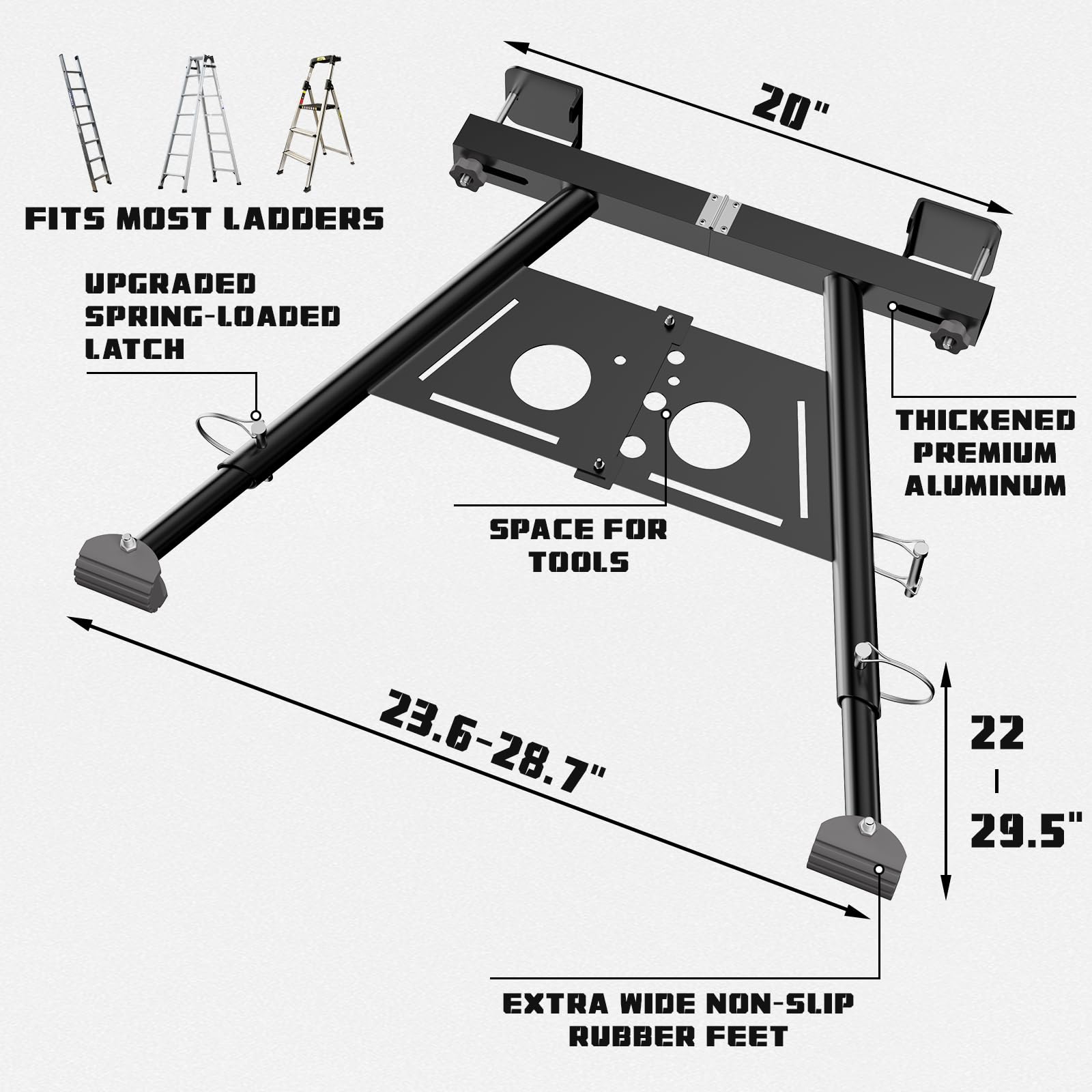Adjustable Legs Stand Off Ladder Stabilizer Ladder Stabilizer