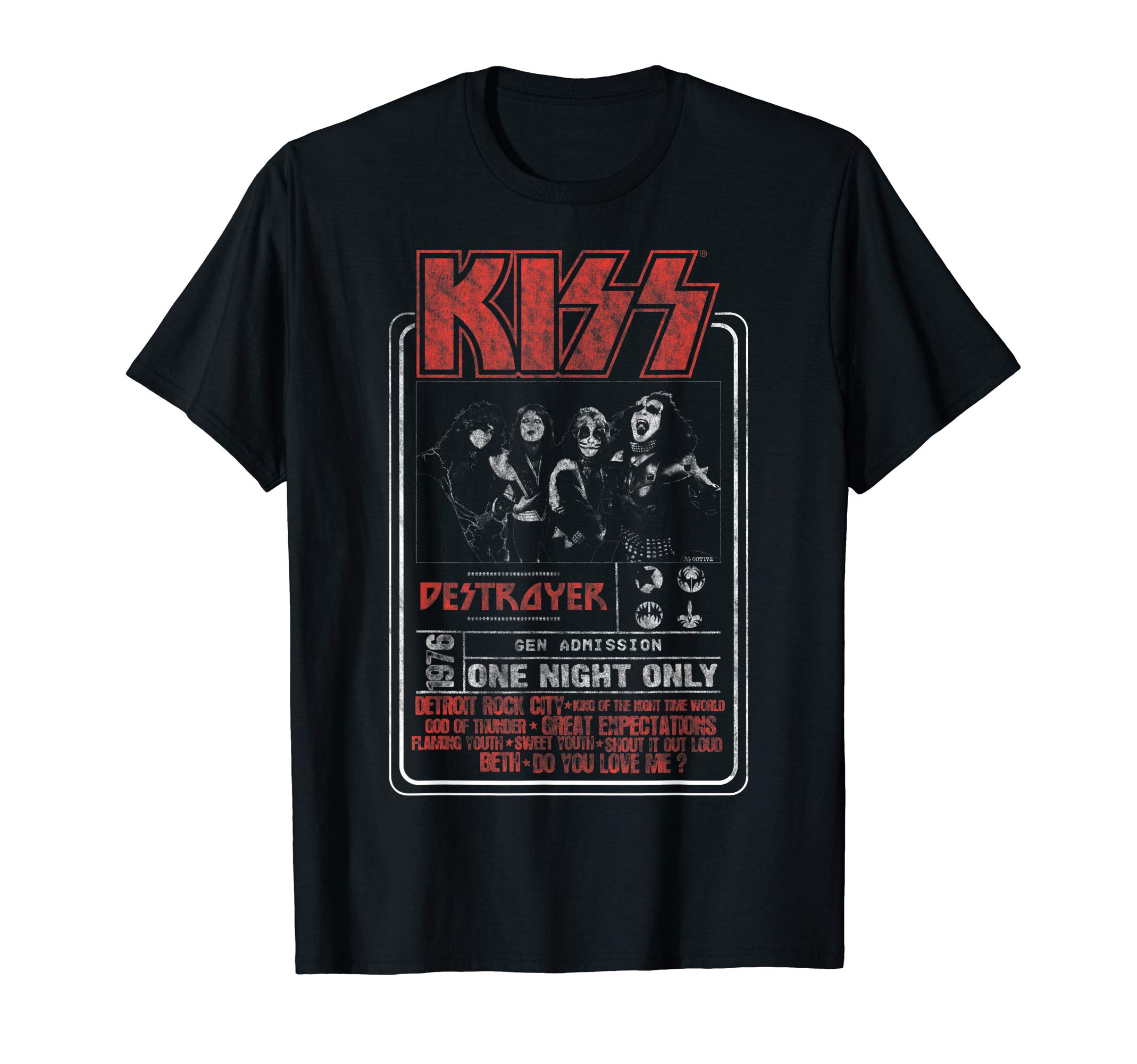 KISSOne Night Only T-Shirt
