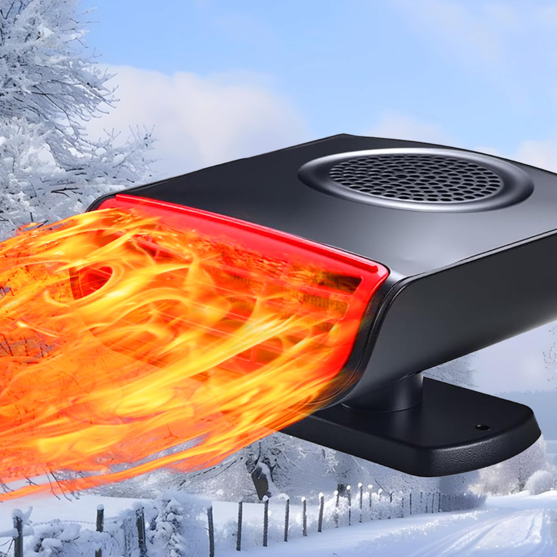 Kzoom New Upgrade Portable Car Heater