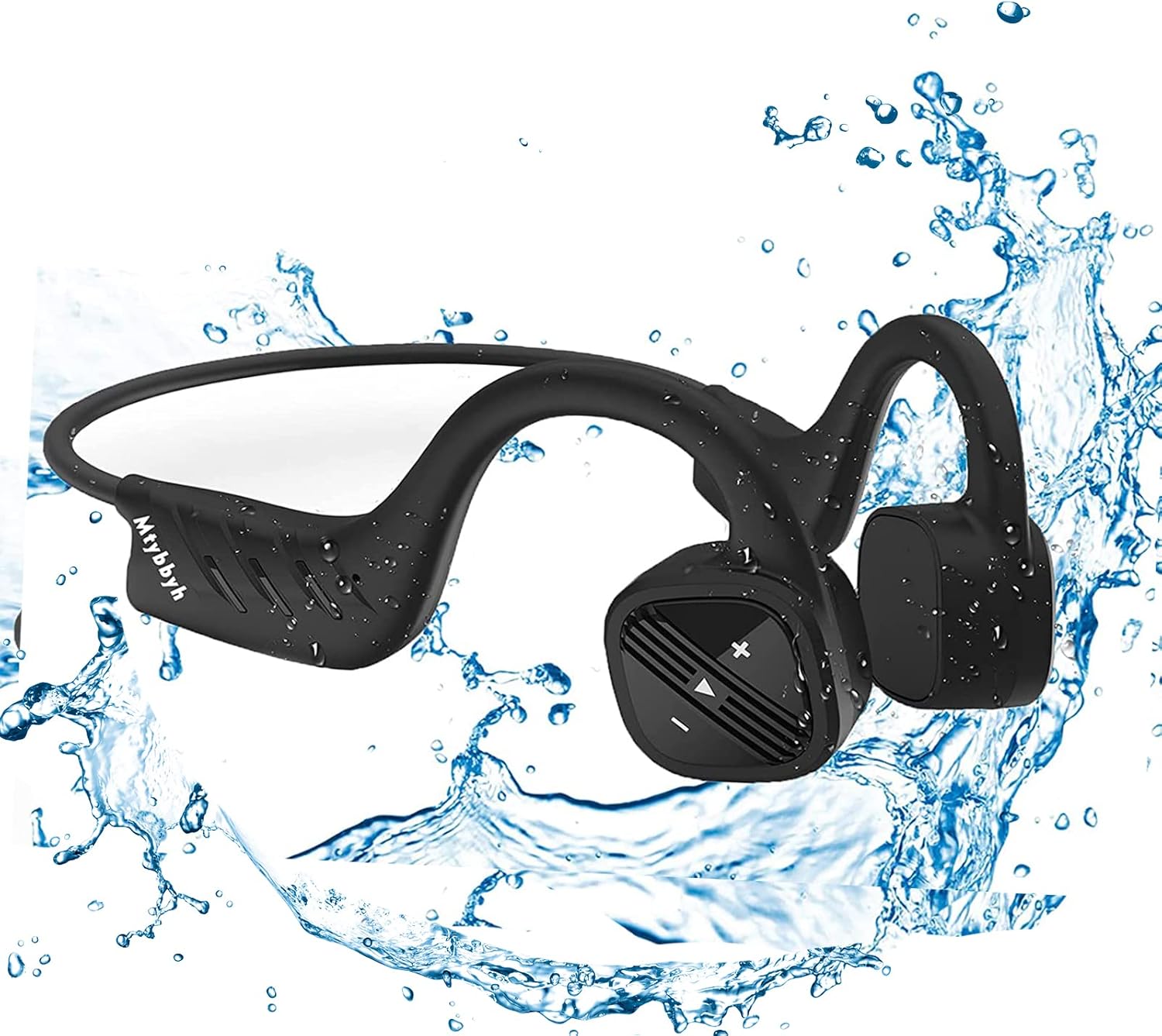 Waterproof Bone Conduction Headphones, IPX8 Waterproof