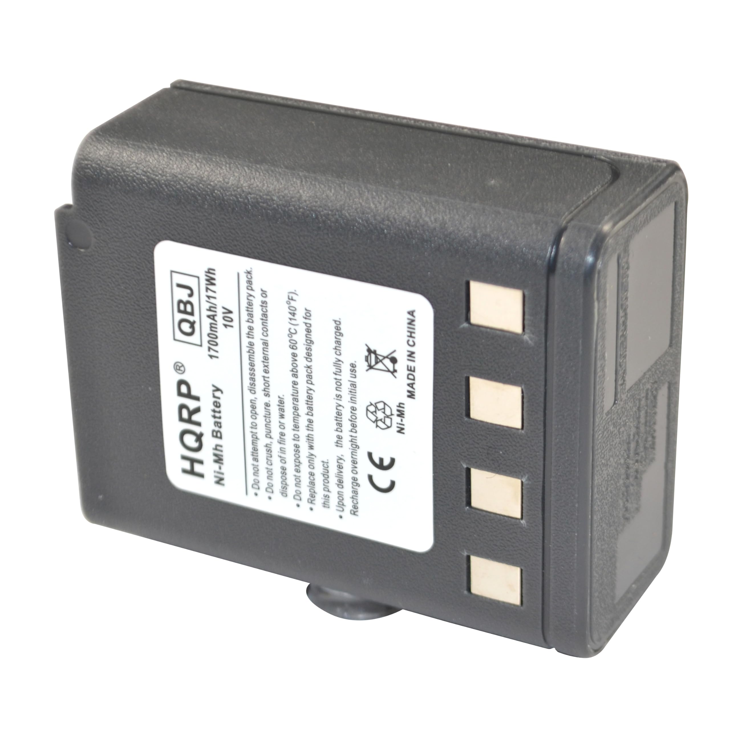 HQRP 1700mAh Ni-MH Battery For Motorola Radius P200 P210 Two-Way Radio - Replacement Power Pack