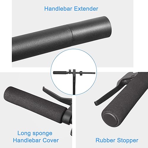Miniatura 3 de TOMALL Ampliación Grip Manillar Esponja Antideslizante Extensor de manillar Protección alargada Cubierta de manillar Compatible para Xiaomi M365/Pro