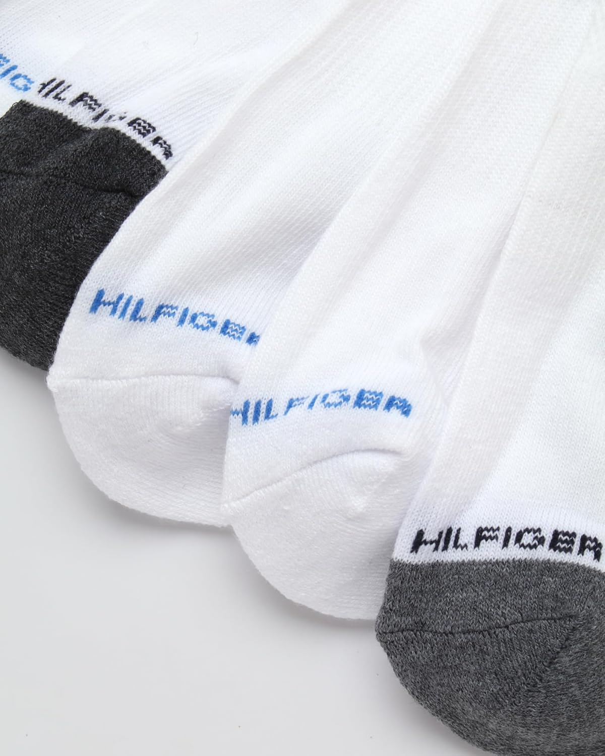 Tommy Hilfiger Mens Crew Socks - 10 Pack Moisture Wicking Cushioned Crew Running Socks for Men for Sports & Workout