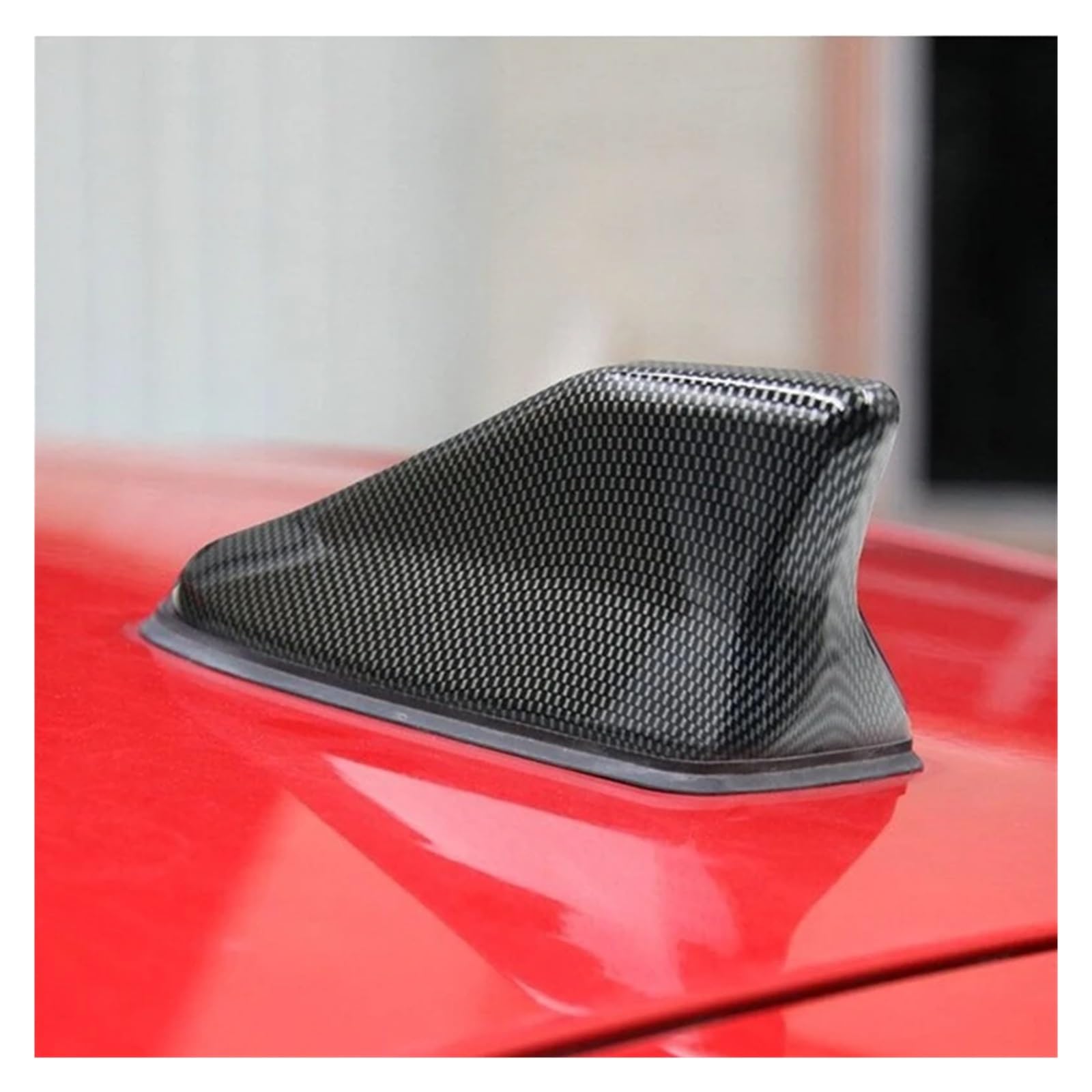 Car Radio Aerials Fit For SangYong Tivoli Waterproof Shark Fin Antenna Carbon Fiber Special Auto Stronger Signal Piano Paint antena samochodowa w kształcie płetwy rekina(Carbon Fiber)