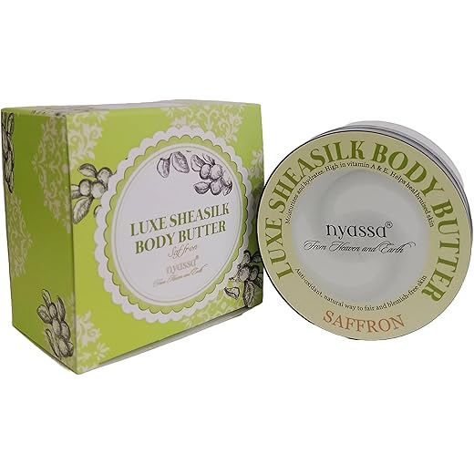 Nyassa Sheasilk Body Butter 100g - Saffron & Shea