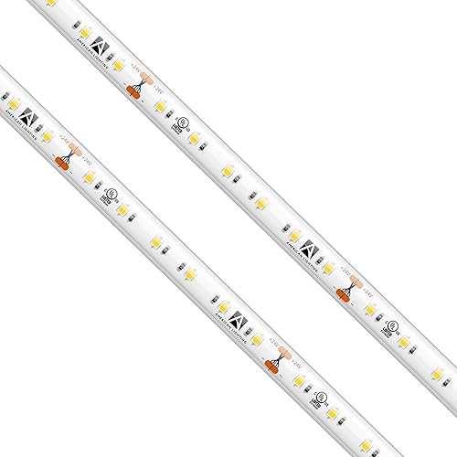 American Lighting HTL68-WW TRULUX - Kit de luz de cinta de un solo color de alto rendimiento para exteriores, 16.4 pies, blanco cálido