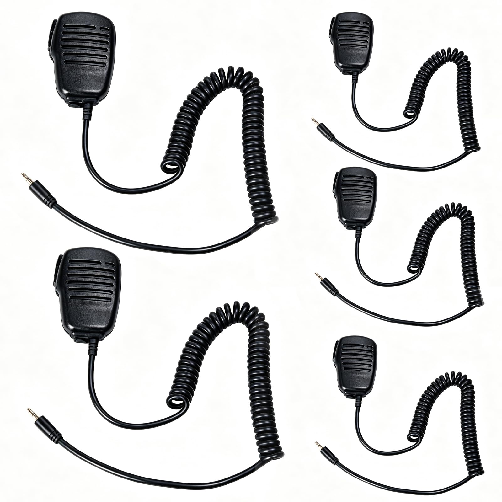 Speaker Mic Compatible with Cobra Cxt195 PX655 5Pack