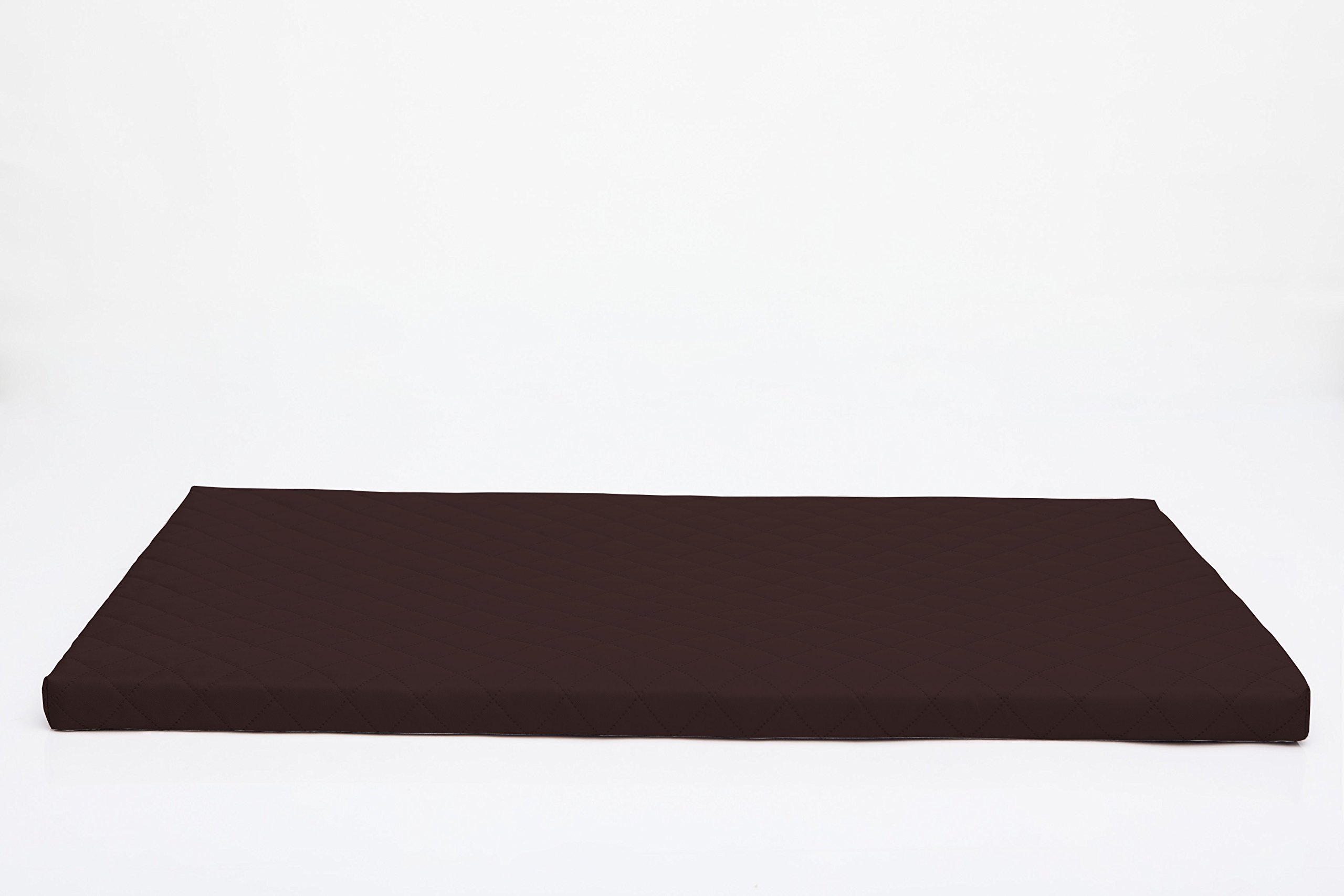 Colchón para perros, sofá para perros, cojín para perros, sofá, colchón, cama para mascotas, suave, tamaño XXL, 81 x 50 cm, color marrón