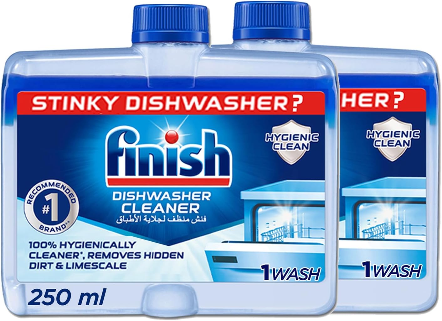 Dishwasher Machine Cleaner, 250ml x 2
