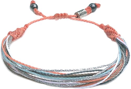 Miniatura 136 de Surfer Bracelets for Men - Handmade Surfer Rope Adjustable Friendship Bracelets - Surf String Bracelet for Couple Women Men Waterproof Beach Jewelry