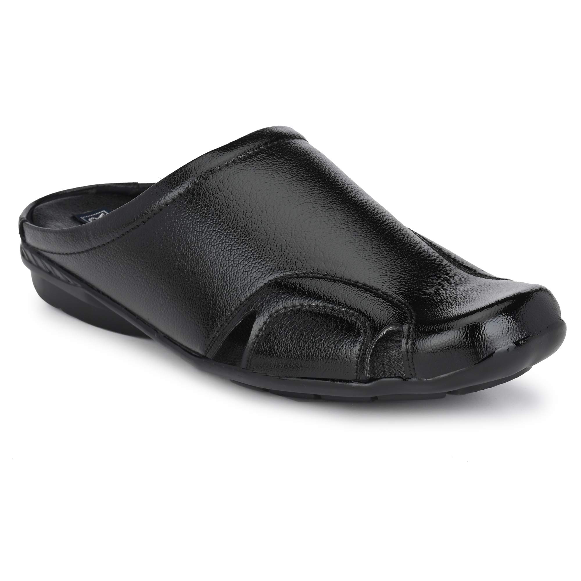 Browalk Mens Synthetic Leather Sandal (Black, 10) (B08MC1LR14) Amazon Price History, Amazon Price Tracker